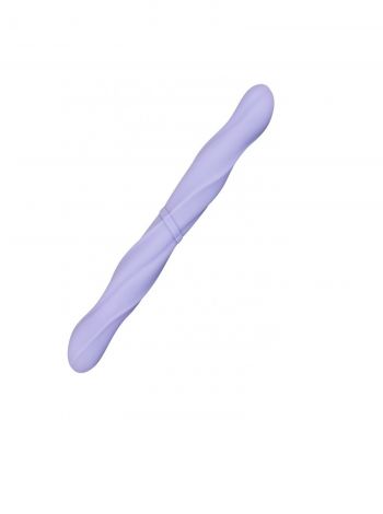Dildo Gigant Dublu, Mov, 34cm