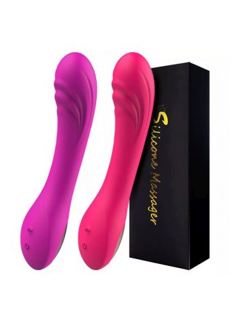 Vibrator de Lux Pentru Cupluri Silicone, Waterproof, 17,6 cm