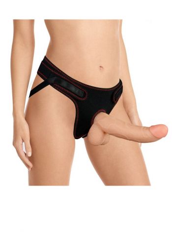 Strap-On Lovetoy Ingen Reglabila, Negru