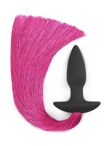Dop Anal cu Pony Tail Red