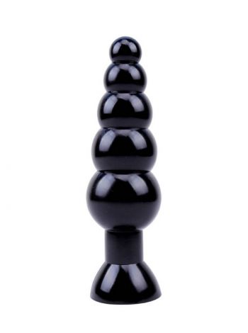 Dop Anal cu Bile, Black Mont 7.5”