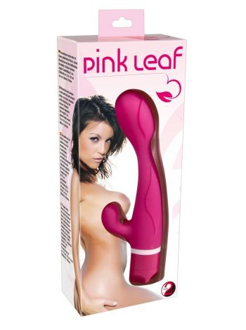 Vibrator You2Toys Pink Leaf, 21 cm