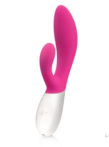 Vibratoare Lelo – Vibrator Ina Wave, Culoare Cireș Stimulator punct G și clitoris, 100% rezistent la apă