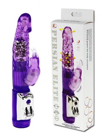 Vibrator  Rabbit Purple, 21.5 cm