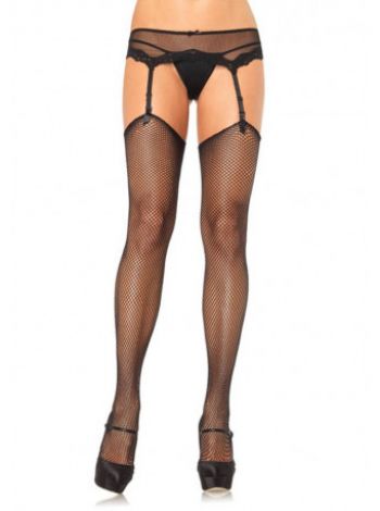 Ciorapi Sexy Tip Plasa, Negru - Marime Universala