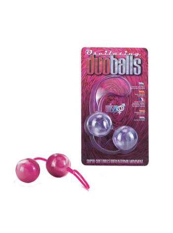 Bile Vaginale Marbilized Duo Balls, Pink