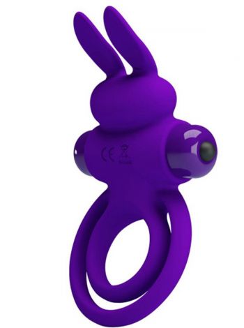 Inel Penis Pretty Love Vibrant Penis Ring 3 Purple