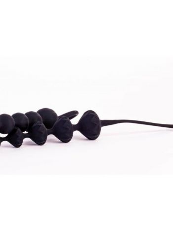 Set Bile Anale Satisfyer Beads, 2buc, Negru