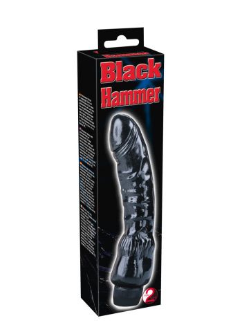 Vibrator Black Hammer, 22 cm